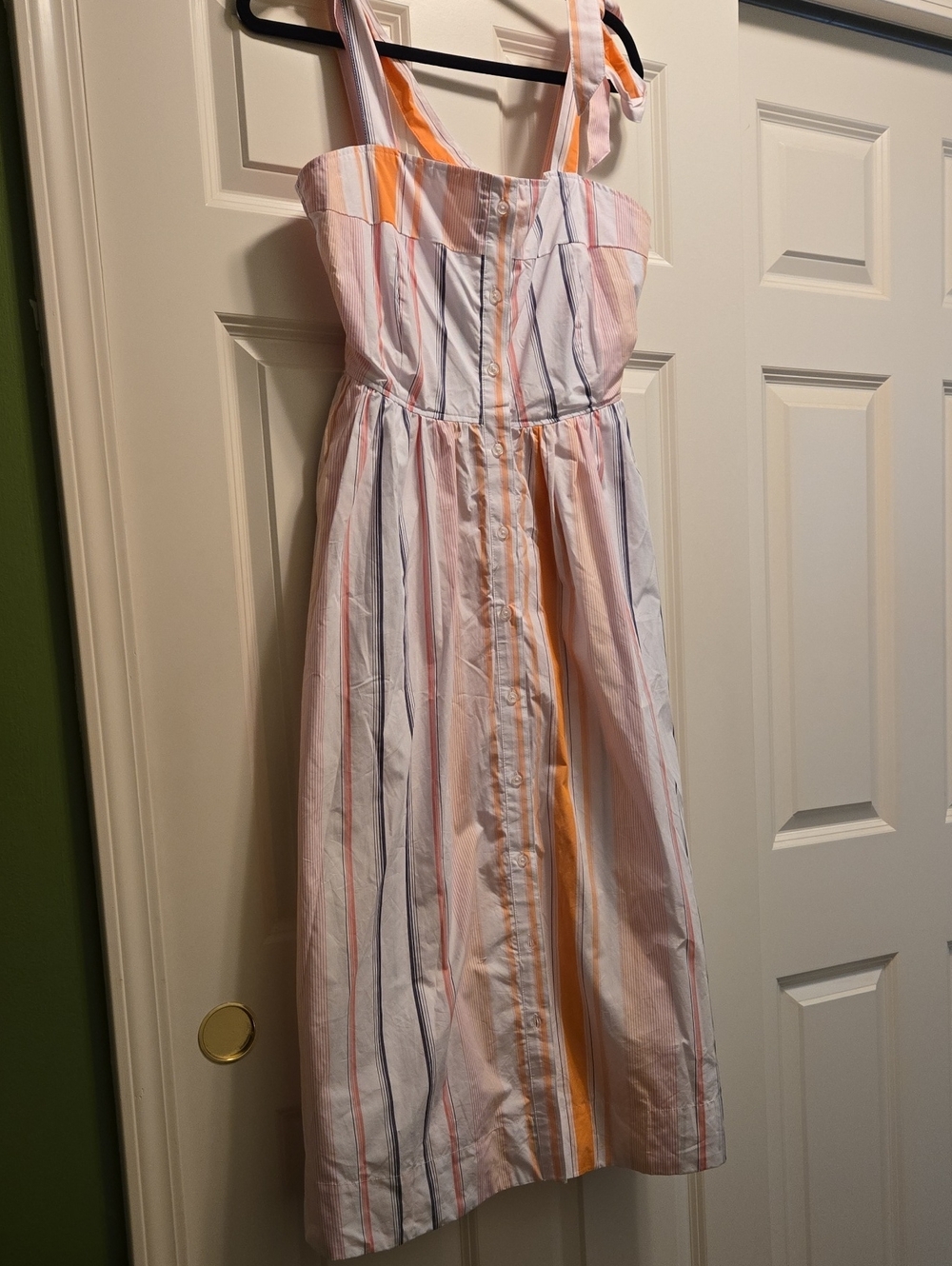 NEW No Tag Free Assembly Striped Sundress